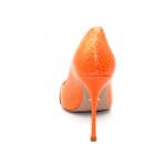 Туфли-лодочки Angelina Voloshina оранжевые в интернет-магазине DRESS’EX