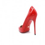 Туфли-лодочки Angelina Voloshina красные лакированная кожа в интернет-магазине DRESS’EX