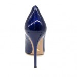 Туфли-лодочки Angelina Voloshina темно-синие в интернет-магазине DRESS’EX