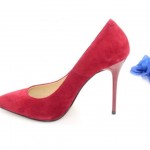 Туфли красные из натуральной замши в интернет-магазине www.dressex.ru