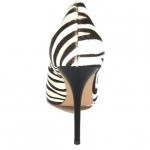 Туфли из натурального волоса пони с принтом зебры в интернет-магазине www.dressex.ru