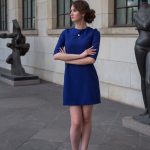 Синее мини-платье в интернет-магазине www.dressex.ru