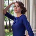 Синее мини-платье в интернет-магазине www.dressex.ru